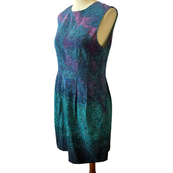 NANETTE LEPORE DRESS 100% SILK SHEATH LINED SUMMER PARTY POCKETS WEDDING GUEST 6 - Picture 4 of 10